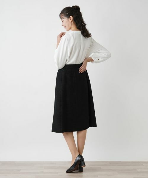 Leilian PLUS HOUSE / レリアンプラスハウス ミニ・ひざ丈スカート | スカート【プラス企画】 | 詳細3