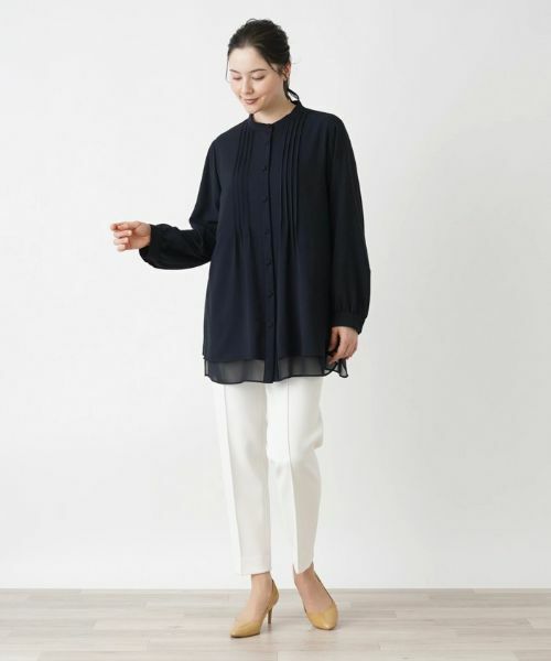 Leilian PLUS HOUSE / レリアンプラスハウス シャツ・ブラウス | 羽織ブラウス【プラス企画】 | 詳細1