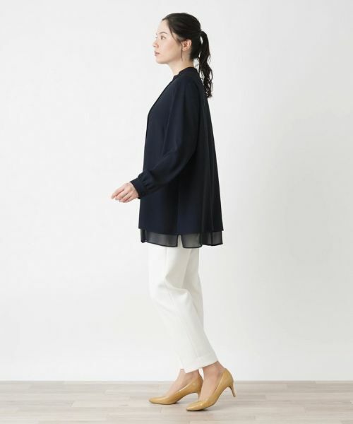 Leilian PLUS HOUSE / レリアンプラスハウス シャツ・ブラウス | 羽織ブラウス【プラス企画】 | 詳細2