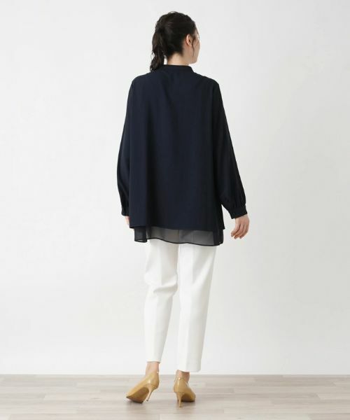 Leilian PLUS HOUSE / レリアンプラスハウス シャツ・ブラウス | 羽織ブラウス【プラス企画】 | 詳細3