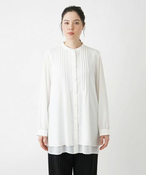 Leilian PLUS HOUSE / レリアンプラスハウス シャツ・ブラウス | 羽織ブラウス【プラス企画】 | 詳細7