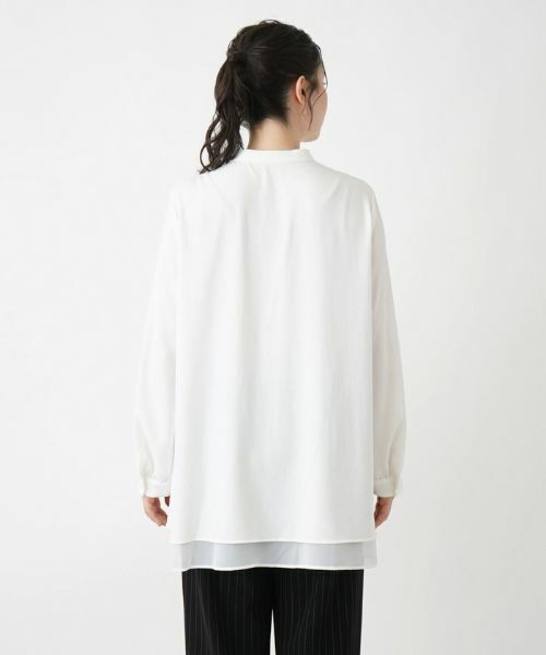 Leilian PLUS HOUSE / レリアンプラスハウス シャツ・ブラウス | 羽織ブラウス【プラス企画】 | 詳細9