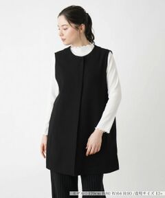 Leilian PLUS HOUSE / レリアンプラスハウス テーラードジャケット | ベスト【プラス企画】
