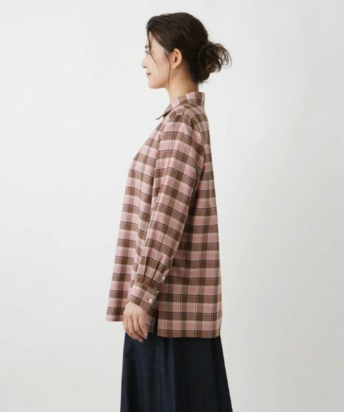 Leilian PLUS HOUSE / レリアンプラスハウス シャツ・ブラウス | チェックブラウス【プラス企画】 | 詳細5