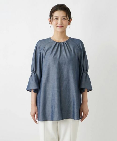 Leilian PLUS HOUSE / レリアンプラスハウス シャツ・ブラウス | デザインブラウス【プラス企画】 | 詳細7