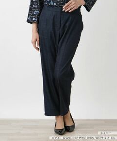 Leilian PLUS HOUSE / レリアンプラスハウス その他パンツ | テーパードパンツ【プラス企画】