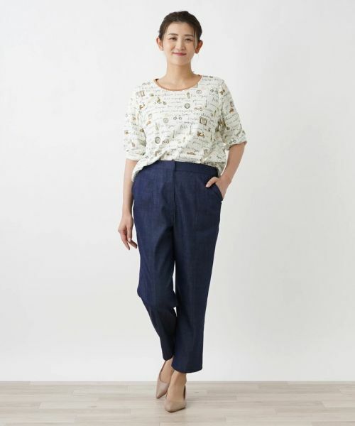 Leilian PLUS HOUSE / レリアンプラスハウス その他パンツ | テーパードパンツ【プラス企画】 | 詳細4