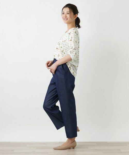 Leilian PLUS HOUSE / レリアンプラスハウス その他パンツ | テーパードパンツ【プラス企画】 | 詳細5