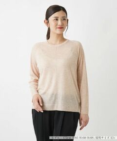 Leilian PLUS HOUSE / レリアンプラスハウス ニット・セーター | ウールニットプルオーバー【BOURGE】