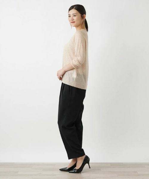 Leilian PLUS HOUSE / レリアンプラスハウス ニット・セーター | ウールニットプルオーバー【BOURGE】 | 詳細8