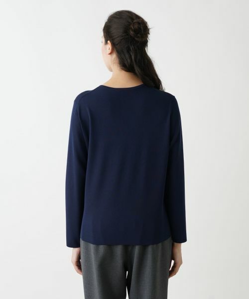 Leilian PLUS HOUSE / レリアンプラスハウス ニット・セーター | Vネックセーター | 詳細12