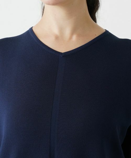 Leilian PLUS HOUSE / レリアンプラスハウス ニット・セーター | Vネックセーター | 詳細13