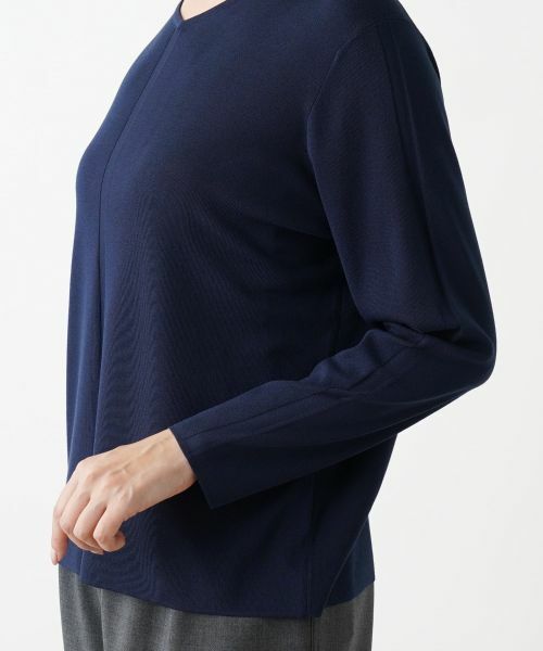 Leilian PLUS HOUSE / レリアンプラスハウス ニット・セーター | Vネックセーター | 詳細15