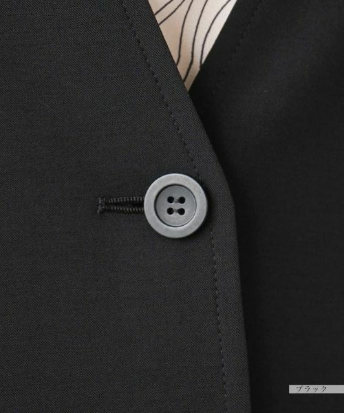 Leilian PLUS HOUSE / レリアンプラスハウス テーラードジャケット | Vネックベスト【プラス企画】 | 詳細11