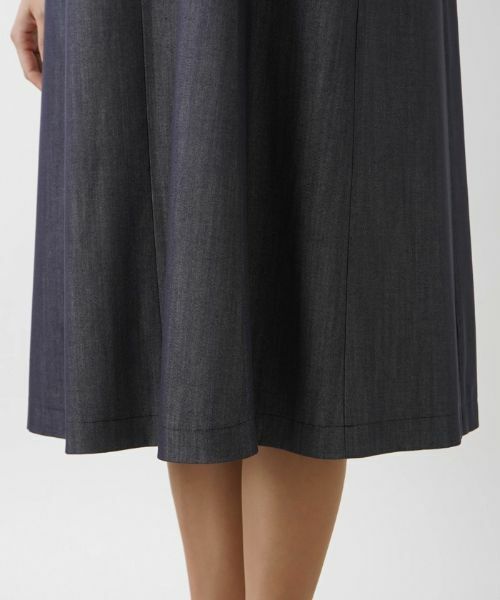 Leilian PLUS HOUSE / レリアンプラスハウス ロング・マキシ丈ワンピース | Vネックジャンパースカート【プラス企画】 | 詳細11