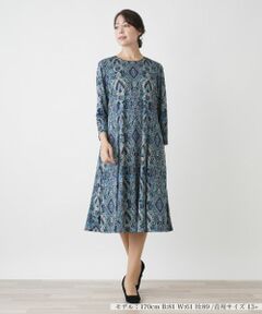 Leilian PLUS HOUSE / レリアンプラスハウス ドレス | ワンピース【プラス企画】