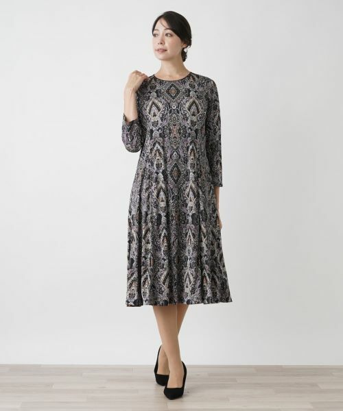 Leilian PLUS HOUSE / レリアンプラスハウス ドレス | ワンピース【プラス企画】 | 詳細1