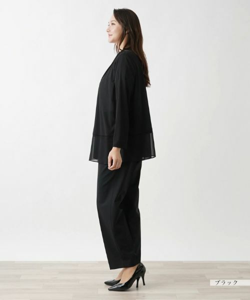Leilian PLUS HOUSE / レリアンプラスハウス カーディガン・ボレロ | トッパーカーディガン【プラス企画】 | 詳細2