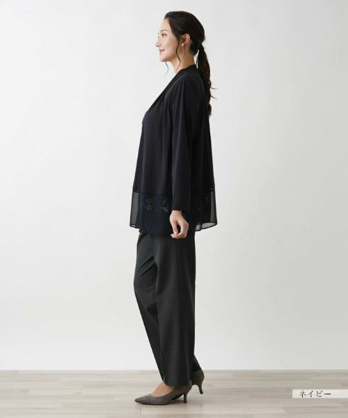 Leilian PLUS HOUSE / レリアンプラスハウス カーディガン・ボレロ | トッパーカーディガン【プラス企画】 | 詳細5