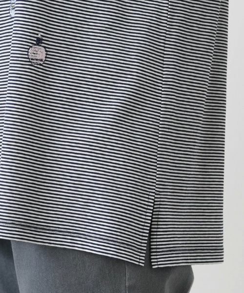 Leilian PLUS HOUSE / レリアンプラスハウス カットソー | ボーダーカットソー【プラス企画】 | 詳細10