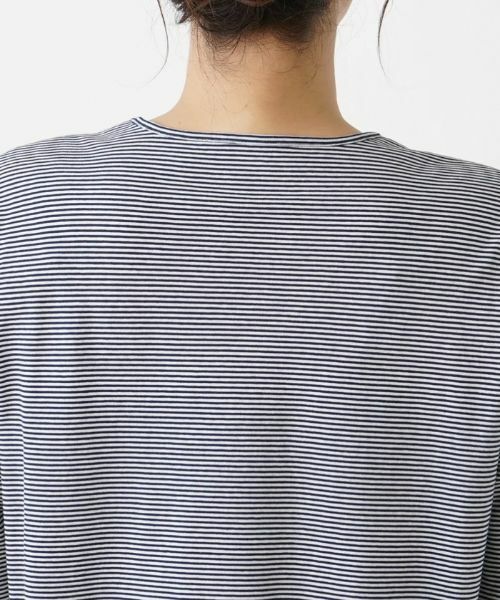 Leilian PLUS HOUSE / レリアンプラスハウス カットソー | ボーダーカットソー【プラス企画】 | 詳細8