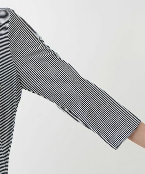 Leilian PLUS HOUSE / レリアンプラスハウス カットソー | ボーダーカットソー【プラス企画】 | 詳細9