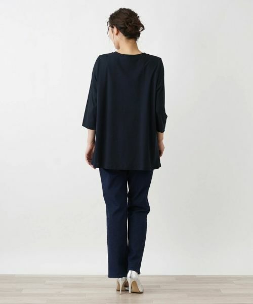 Leilian PLUS HOUSE / レリアンプラスハウス カットソー | 七分丈デザインカットソー【プラス企画】 | 詳細6