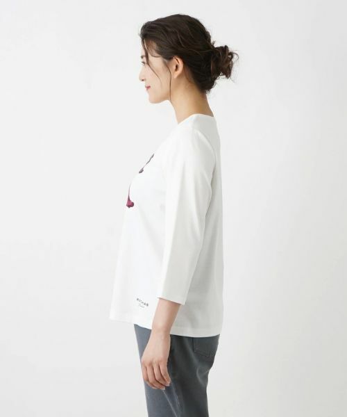 Leilian PLUS HOUSE / レリアンプラスハウス カットソー | フロントロゴカットソー【ROCHAS Premiere】 | 詳細5