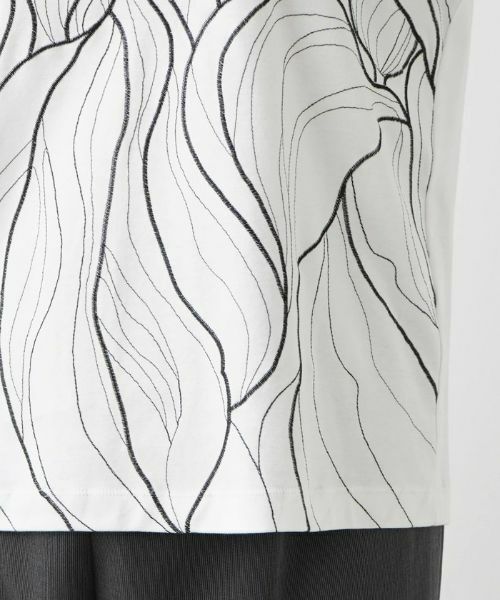 Leilian PLUS HOUSE / レリアンプラスハウス カットソー | デザインカットソー【ROCHAS Premiere】 | 詳細13