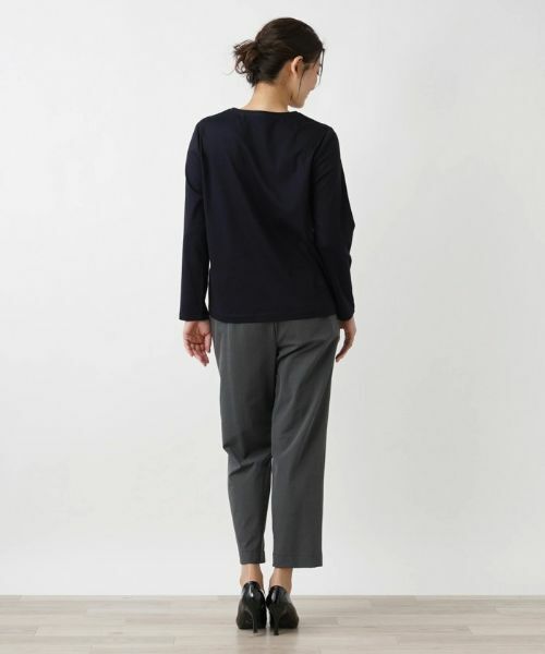 Leilian PLUS HOUSE / レリアンプラスハウス カットソー | デザインカットソー【ROCHAS Premiere】 | 詳細3