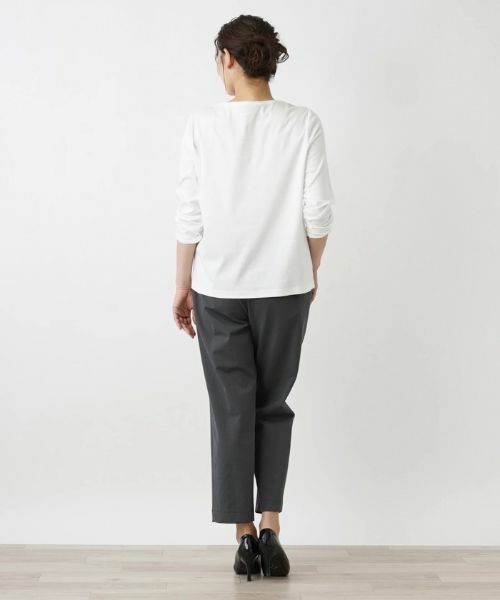 Leilian PLUS HOUSE / レリアンプラスハウス カットソー | デザインカットソー【ROCHAS Premiere】 | 詳細6