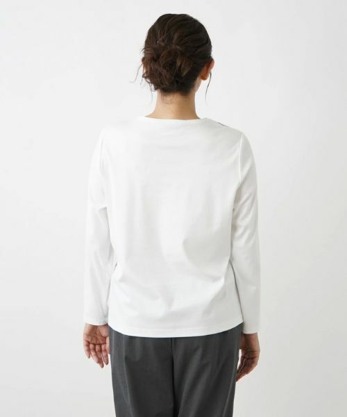 Leilian PLUS HOUSE / レリアンプラスハウス カットソー | デザインカットソー【ROCHAS Premiere】 | 詳細9