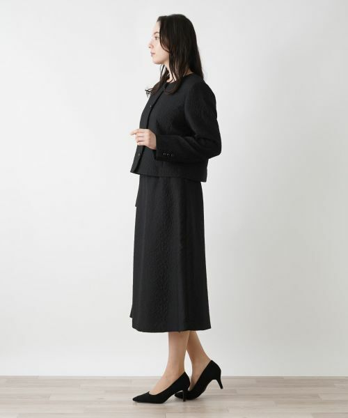 Leilian PLUS HOUSE / レリアンプラスハウス セットアップ | 【フォーマル】ジャカードスーツ | 詳細2