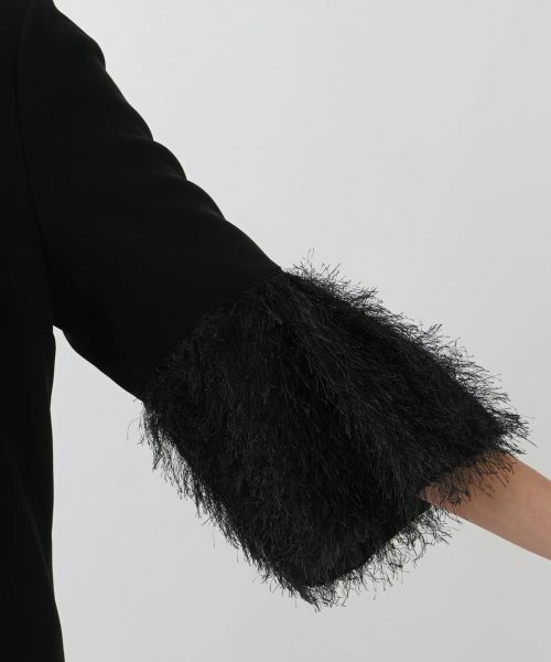 Leilian PLUS HOUSE / レリアンプラスハウス ドレス | ノーカラーワンピース | 詳細10