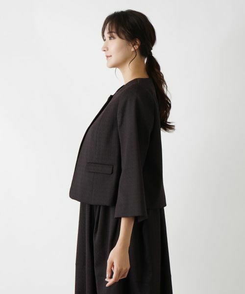 Leilian PLUS HOUSE / レリアンプラスハウス テーラードジャケット | ノーカラージャケット | 詳細5