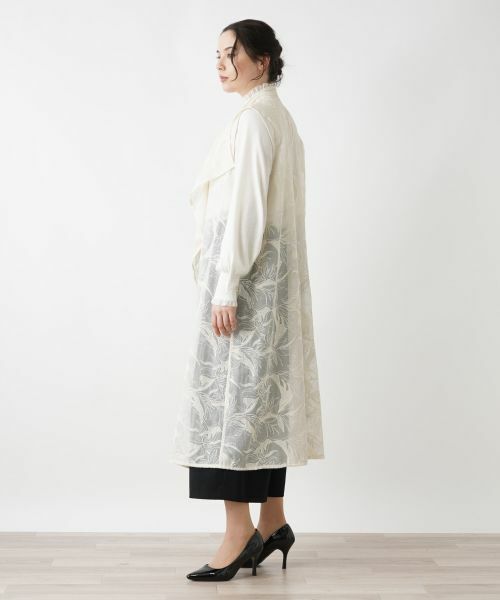 Leilian PLUS HOUSE / レリアンプラスハウス テーラードジャケット | ロングジレ | 詳細2