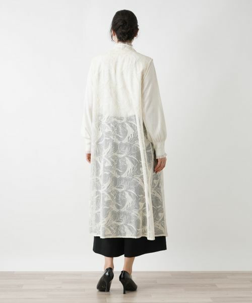 Leilian PLUS HOUSE / レリアンプラスハウス テーラードジャケット | ロングジレ | 詳細3