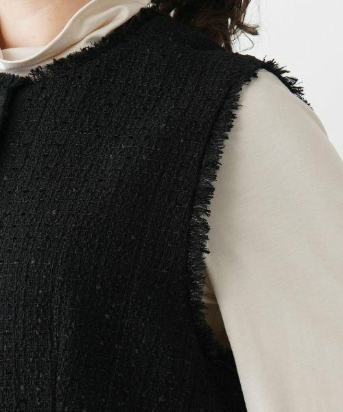 Leilian PLUS HOUSE / レリアンプラスハウス テーラードジャケット | ツイードベスト | 詳細9