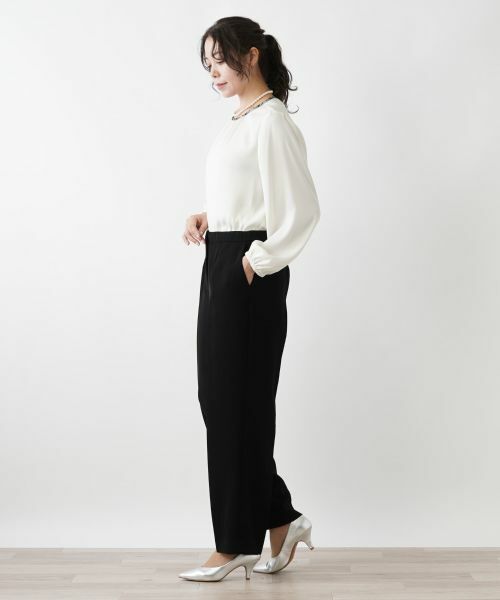 Leilian PLUS HOUSE / レリアンプラスハウス その他パンツ | ストレートロングパンツ | 詳細2