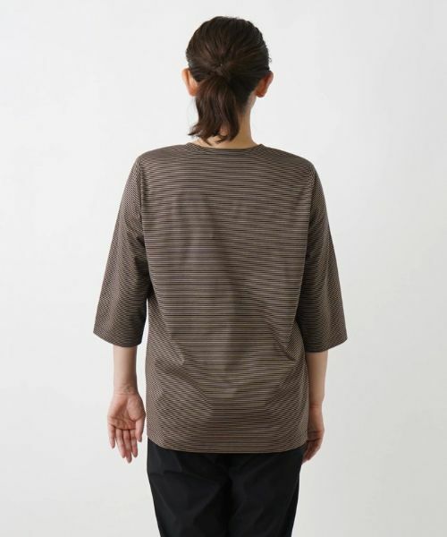 Leilian PLUS HOUSE / レリアンプラスハウス カットソー | ナローボーダーカットソー【プラス企画】 | 詳細10