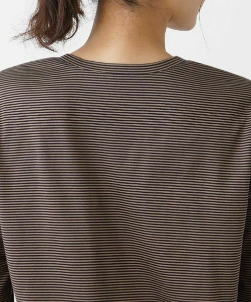 Leilian PLUS HOUSE / レリアンプラスハウス カットソー | ナローボーダーカットソー【プラス企画】 | 詳細12
