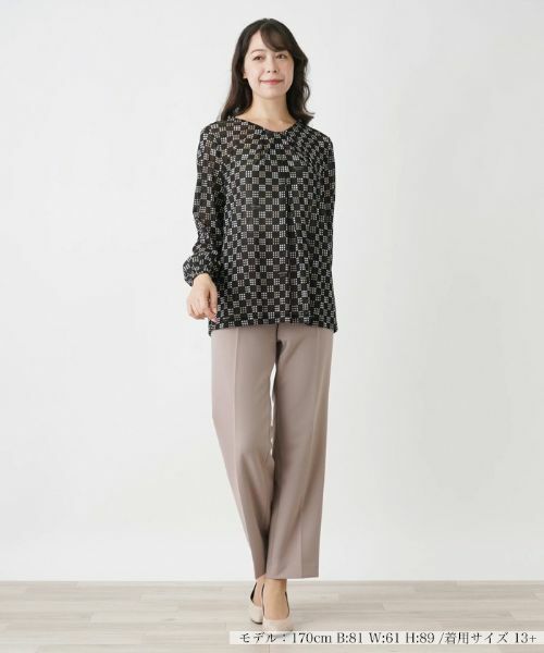 Leilian PLUS HOUSE / レリアンプラスハウス カットソー | シアートップス | 詳細1