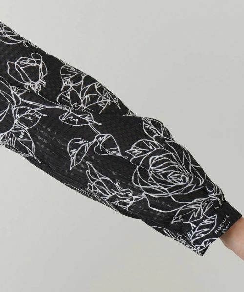 Leilian PLUS HOUSE / レリアンプラスハウス シャツ・ブラウス | ノーカラーブラウス【ROCHAS Premiere】 | 詳細9