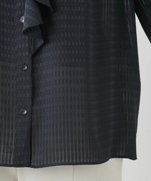 Leilian PLUS HOUSE / レリアンプラスハウス シャツ・ブラウス | ロングスリーブブラウス【ROCHAS Premiere】 | 詳細10