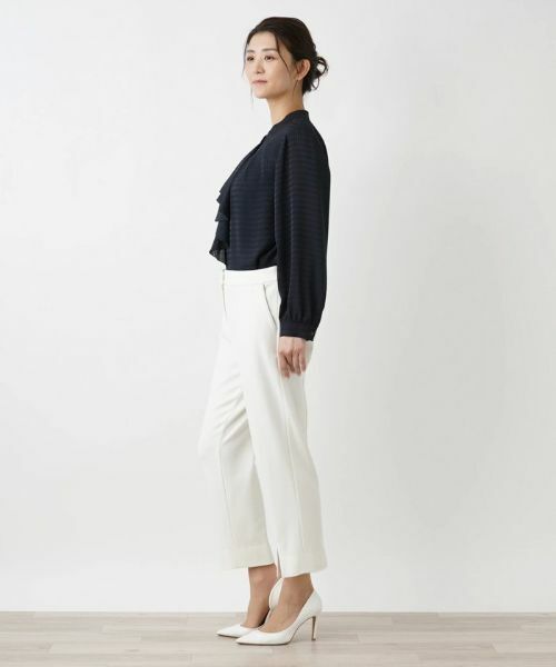 Leilian PLUS HOUSE / レリアンプラスハウス シャツ・ブラウス | ロングスリーブブラウス【ROCHAS Premiere】 | 詳細2