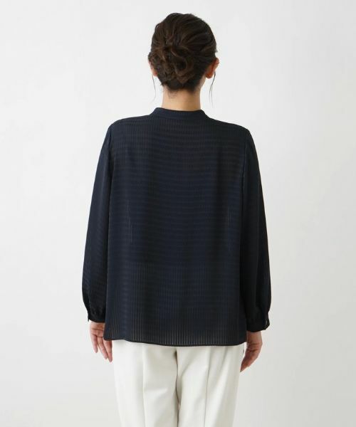 Leilian PLUS HOUSE / レリアンプラスハウス シャツ・ブラウス | ロングスリーブブラウス【ROCHAS Premiere】 | 詳細6