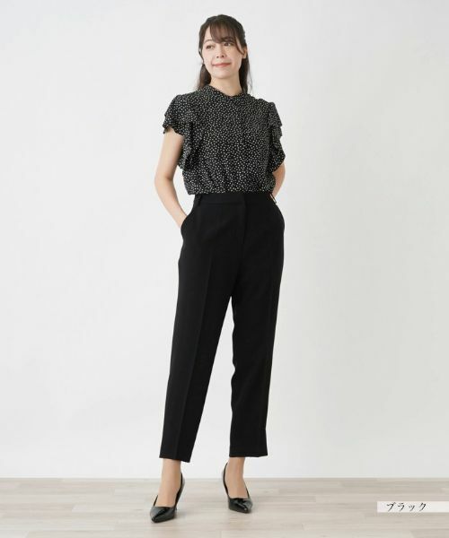 Leilian PLUS HOUSE / レリアンプラスハウス その他パンツ | テーパードパンツ【ROCHAS Premiere】 | 詳細1