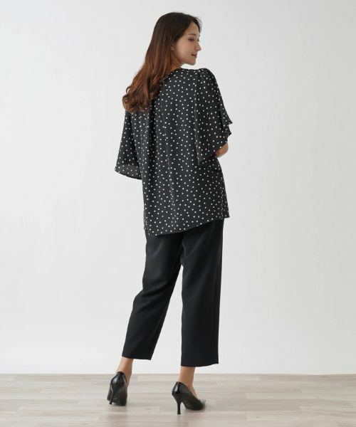Leilian PLUS HOUSE / レリアンプラスハウス シャツ・ブラウス | 【店舗人気】ドット柄ブラウス【プラス企画】 | 詳細3