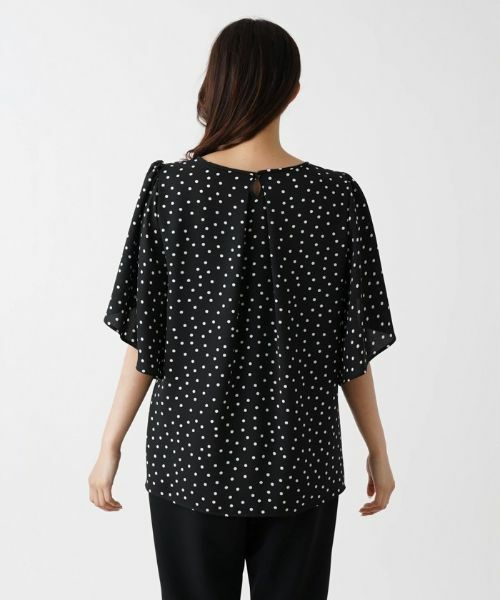 Leilian PLUS HOUSE / レリアンプラスハウス シャツ・ブラウス | 【店舗人気】ドット柄ブラウス【プラス企画】 | 詳細6