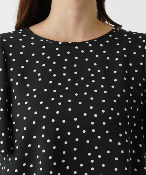 Leilian PLUS HOUSE / レリアンプラスハウス シャツ・ブラウス | 【店舗人気】ドット柄ブラウス【プラス企画】 | 詳細7